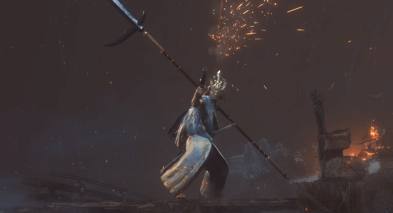 Isshin estrae la pistola